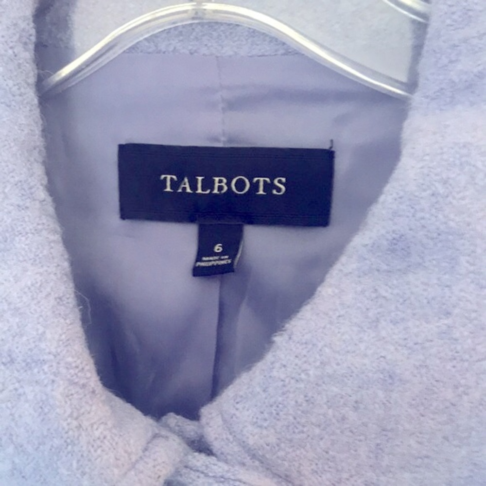 Talbots Light Purple Blazer With Button Detail - image 6